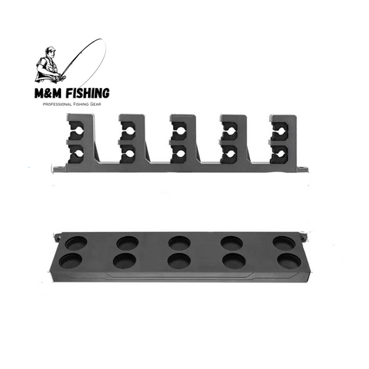 Rutenhalter für Angelruten 10 Stück  Horizontal/Vertikal