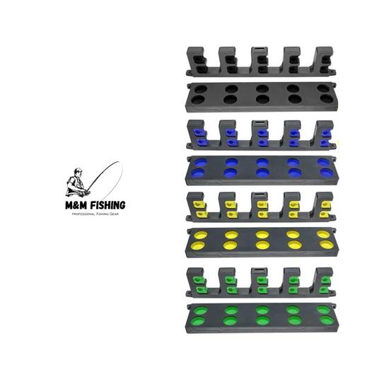 Rutenhalter für Angelruten 10 Stück  Horizontal/Vertikal