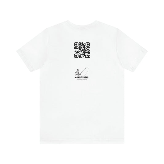 M&M Fishing White Tee  QR Limited Edition