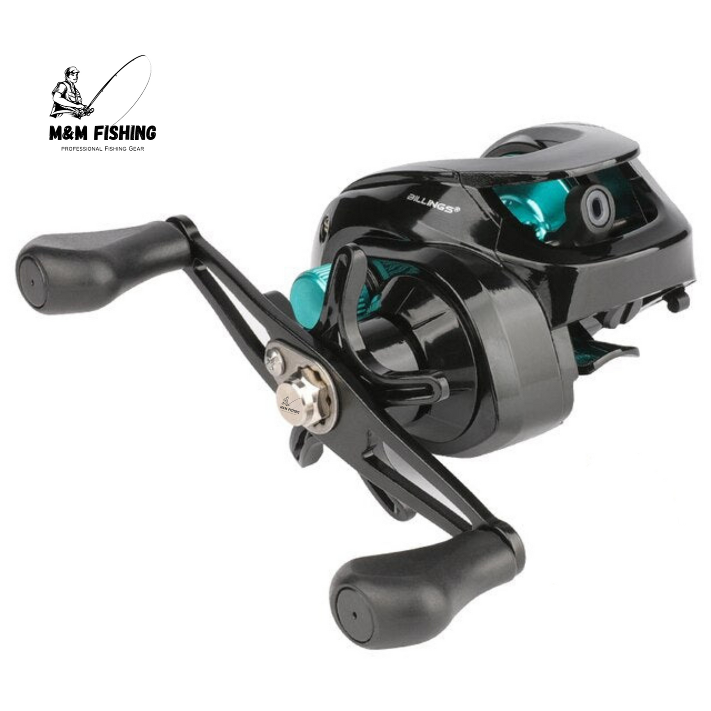 Baitcast Rolle 8 KG 3:1 Spool