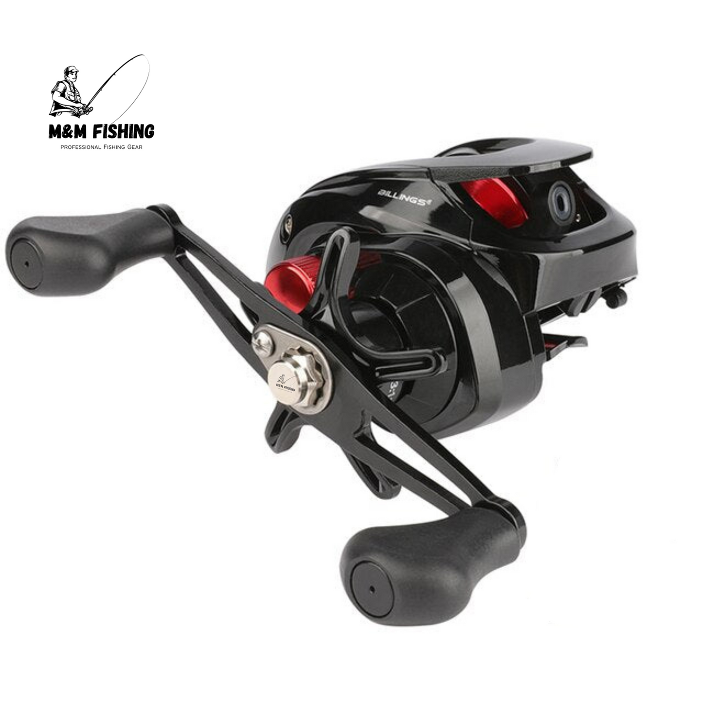 Baitcast Rolle 8 KG 3:1 Spool