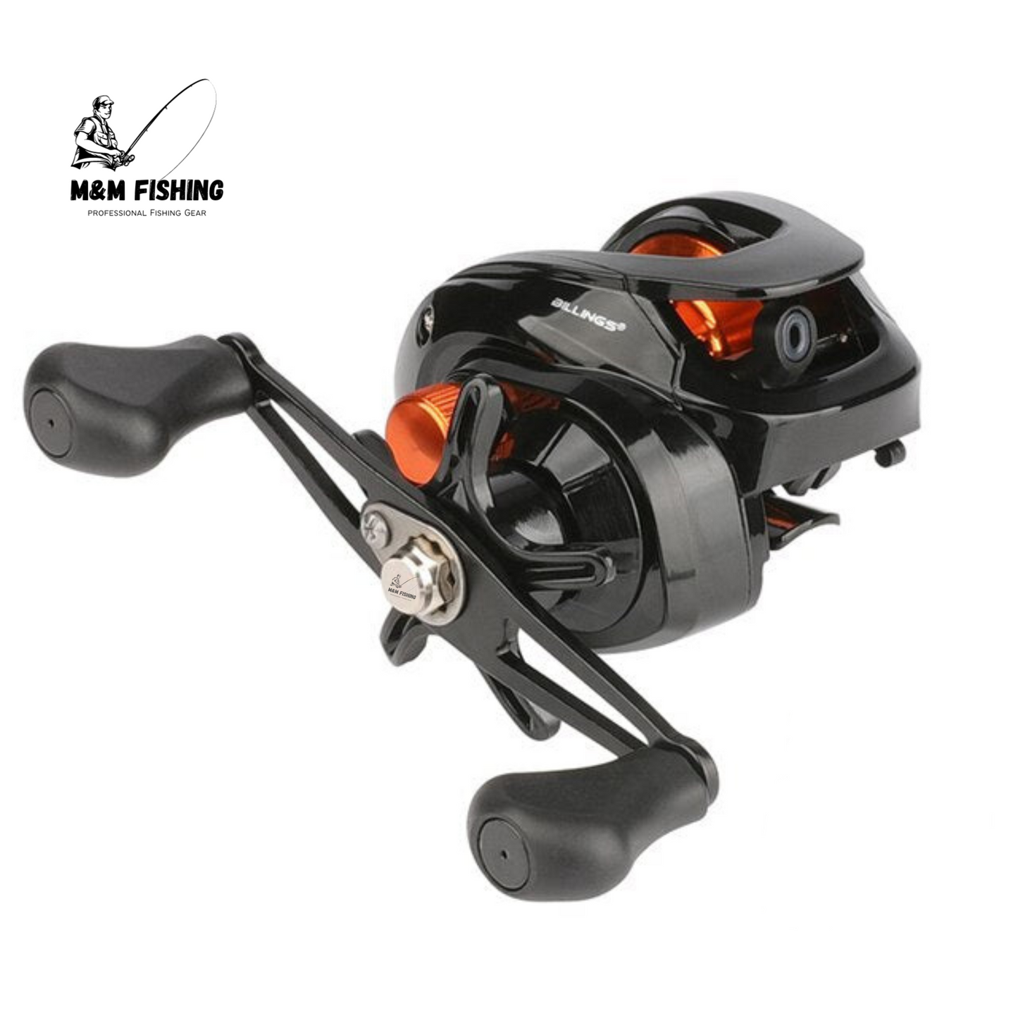Baitcast Rolle 8 KG 3:1 Spool