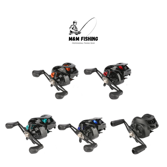 Baitcast Rolle 8 KG 3:1 Spool